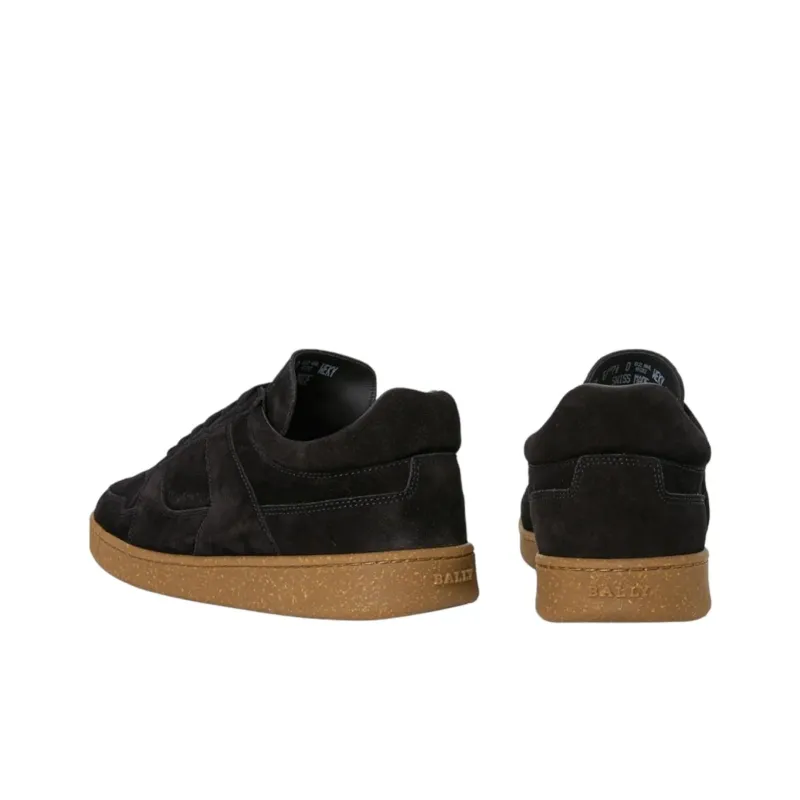 BALLY Weky Low Top Skateboard Shoes Men's Black-5
