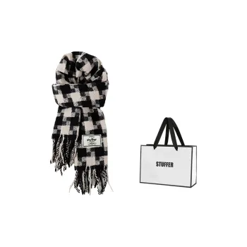 STUFFER Polyester Knit Scarves Unisex