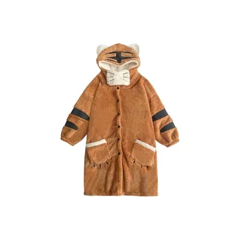 O'MESIK Sleep Robe Women's Brown