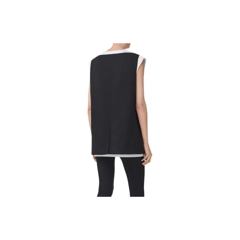 Burberry Sleeveless Tailored Single Breasted Vest-3