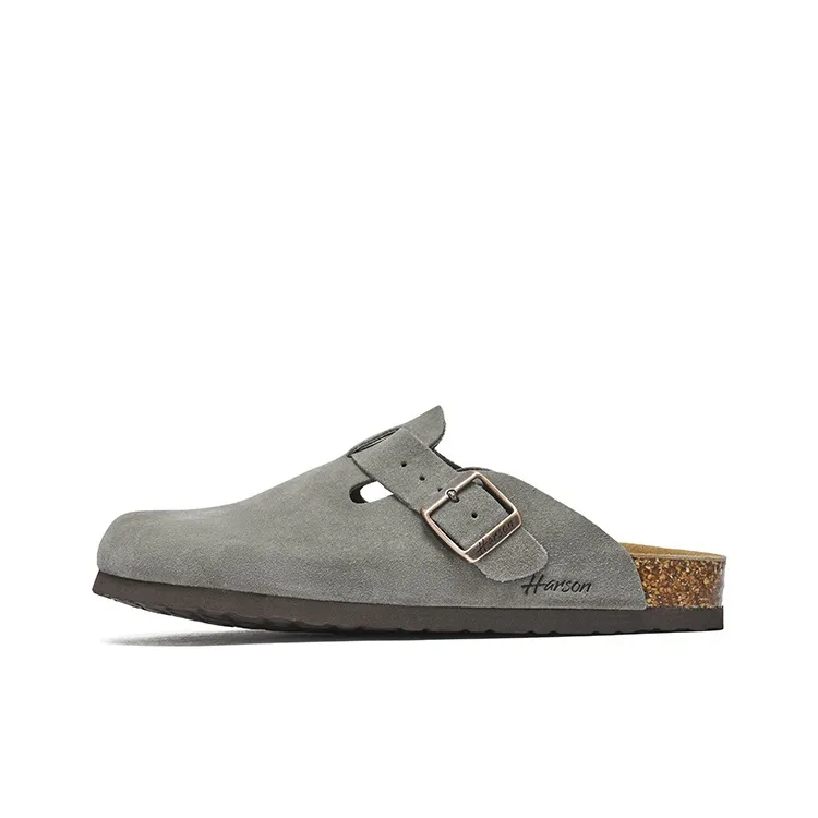 HARSON Abrasion Resistant Wrap toe Slippers Men's-0
