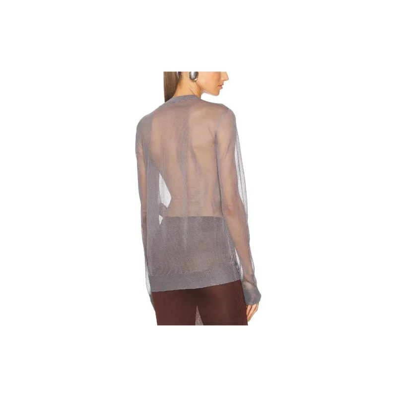SAINT LAURENT Shirt Women's Light Gray-1