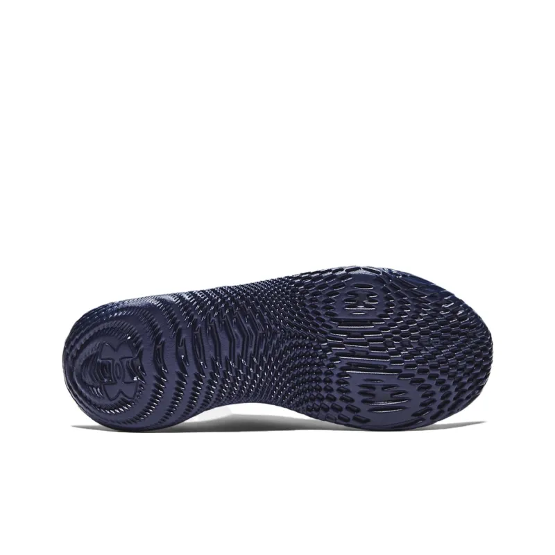 Under Armour SlipSpeed Anti Slip Wear Resistant Low Top Training Shoes Unisex Marine Blue-4