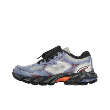 HERON PRESTON Block Stepper Slip-Resistant Breathable Low-Top Casual Shoes Men's Gray Blue