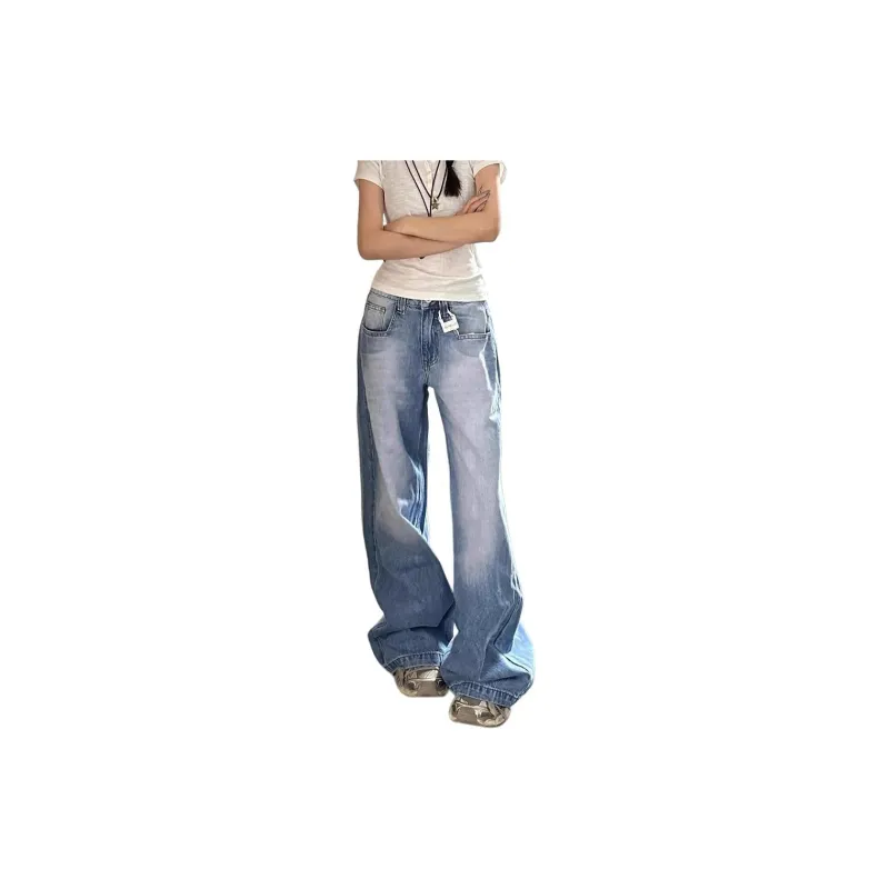 Concubine Zhu Jeans Women's Light Blue-5