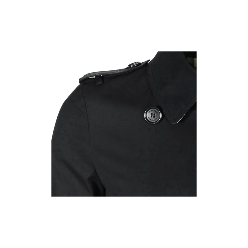 Burberry Trench Coat Women's Black-5