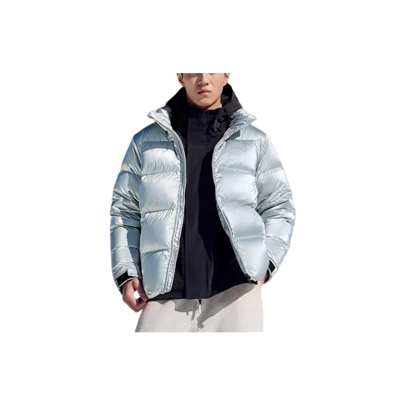 Saucony Down Jacket Men's Bright Silver-2