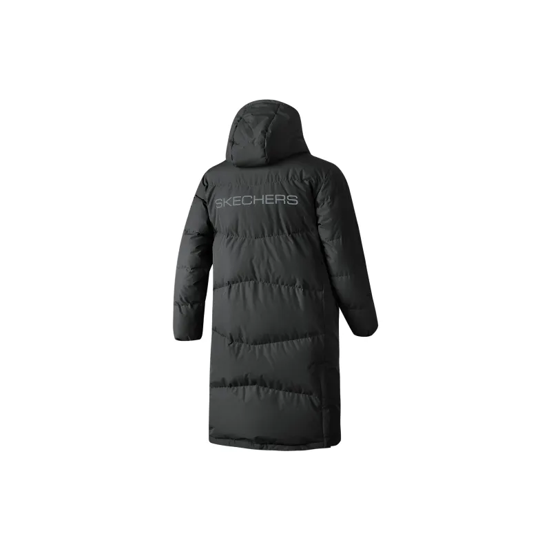 Skechers Basic Sports Series Down Jackets Men Carbon Black/0018-1