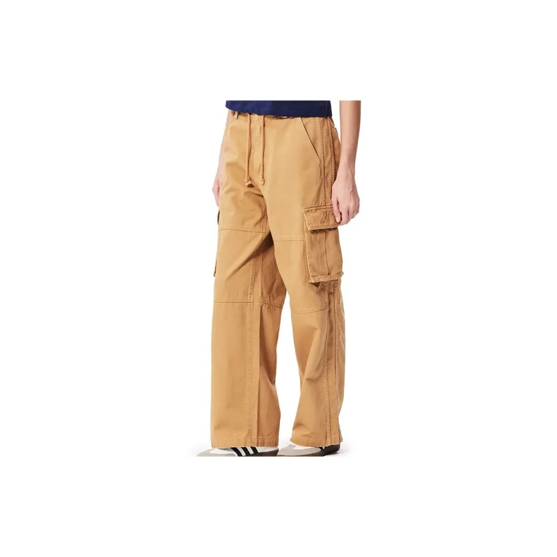 Ed Hardy Cargo Pants Women's Camel-4