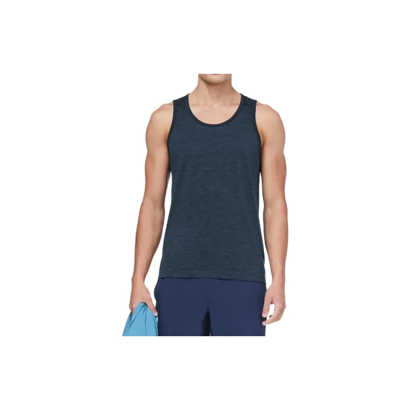 Lululemon Metal Vent Tech Tank Tops Men's Mineral Blue-2