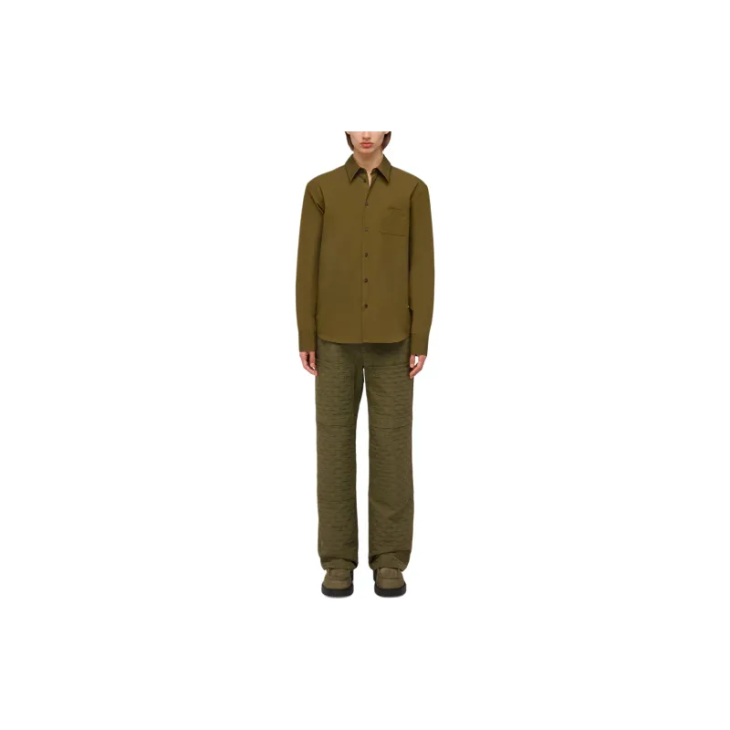Ferragamo Long Sleeved Buttoned Shirt-3