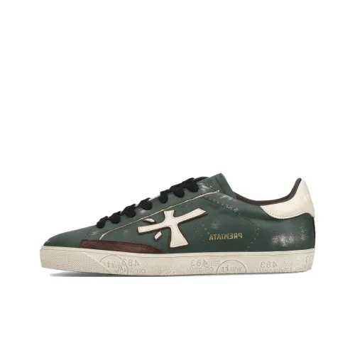 PREMIATA Steven Low-Top Skateboard Shoes Men's Green