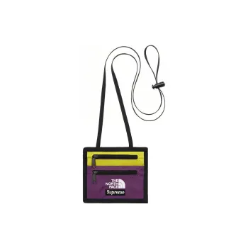 The North Face X Supreme FW18 Coin Purses Purple