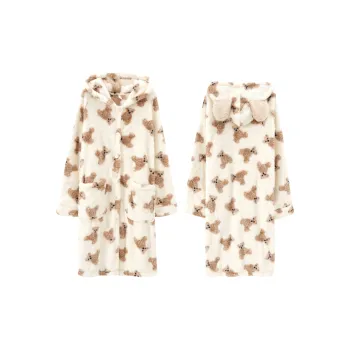 Ta Yan Pajama Robe Women's Apricot
