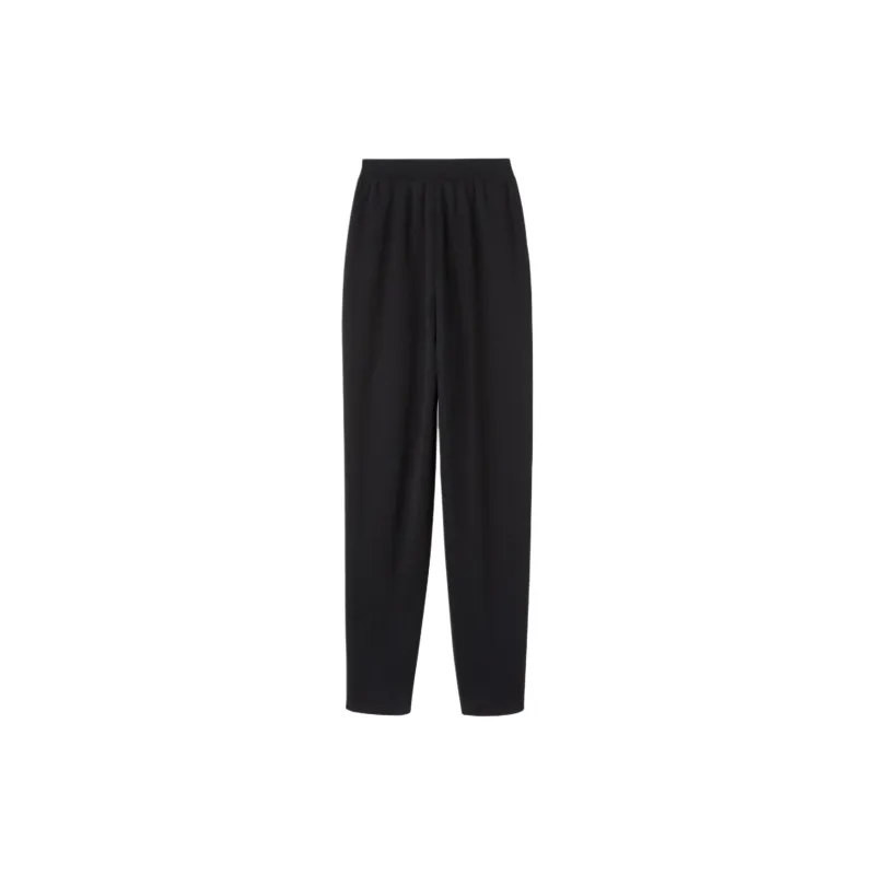 Loro Piana FW24 Casual Pants Women's Black-1