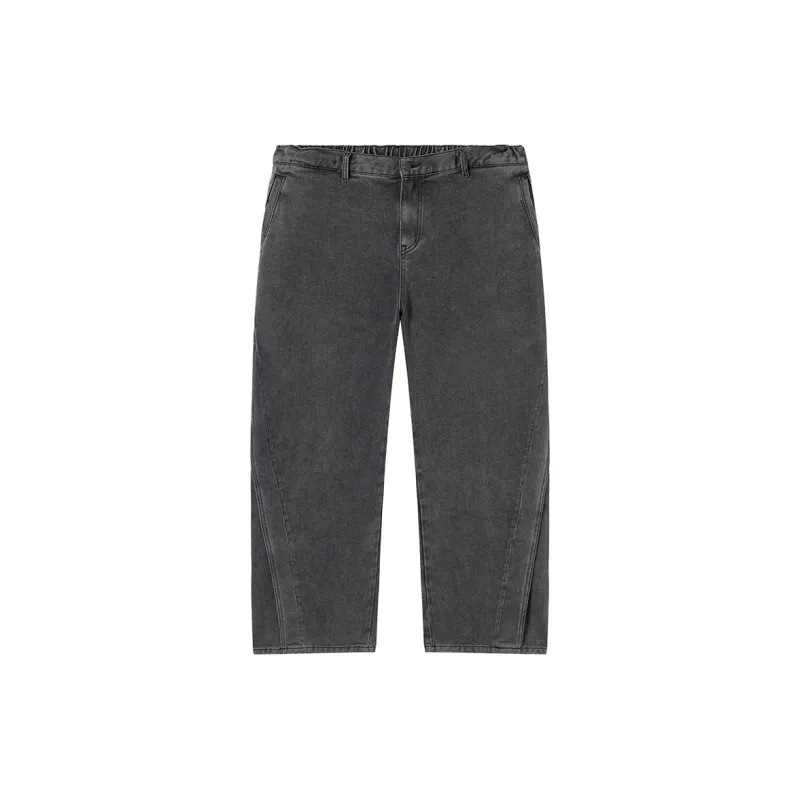 N MAX Jeans Men Denim Black-1