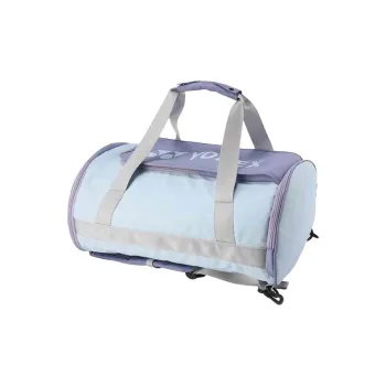 YONEX Fabric Double Shoulder Portable Gym Bag Tubas Unisex Black/Aqua Blue/Ecru