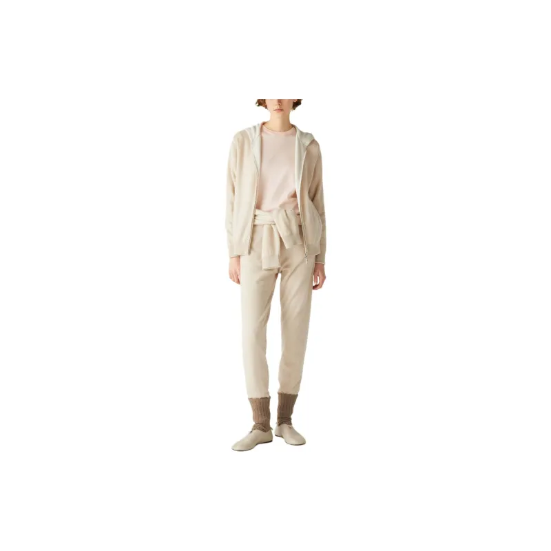 Loro Piana FW24 Cashmere Sweater Women's Nougat-3