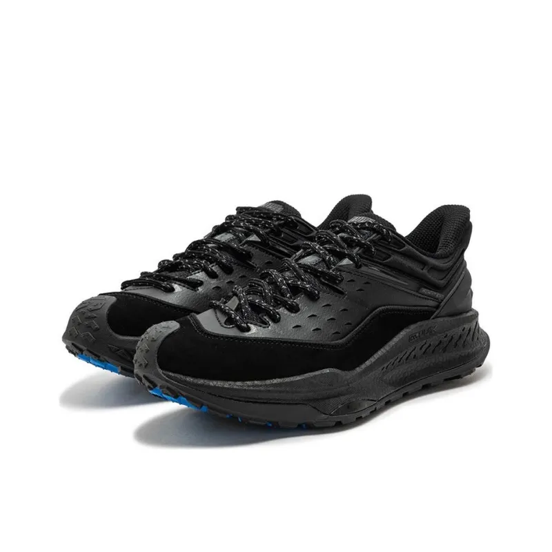 361° Military Sunset Series Cushioned Wear Resistant Water Resistant Slip Resistant Low Top Running Shoes Men's Black-2