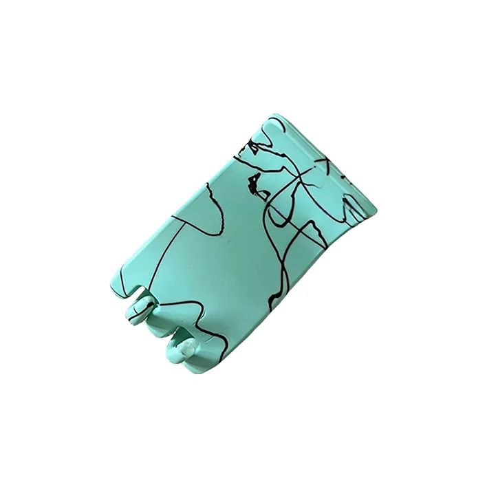 Connect The Past And The Present. Acrylic Hair Clips Women's-3