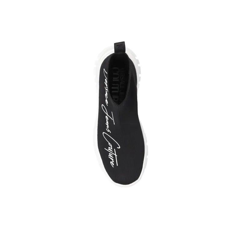 VERSACE JEANS Couture Logo-print High-top Sneakers-3