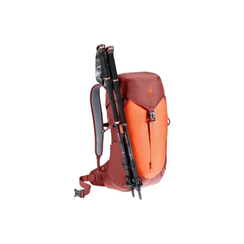DEUTER Recycled Polyamide Outdoor Hiking Bag Backpacks Women's Paprika Wood Color-4