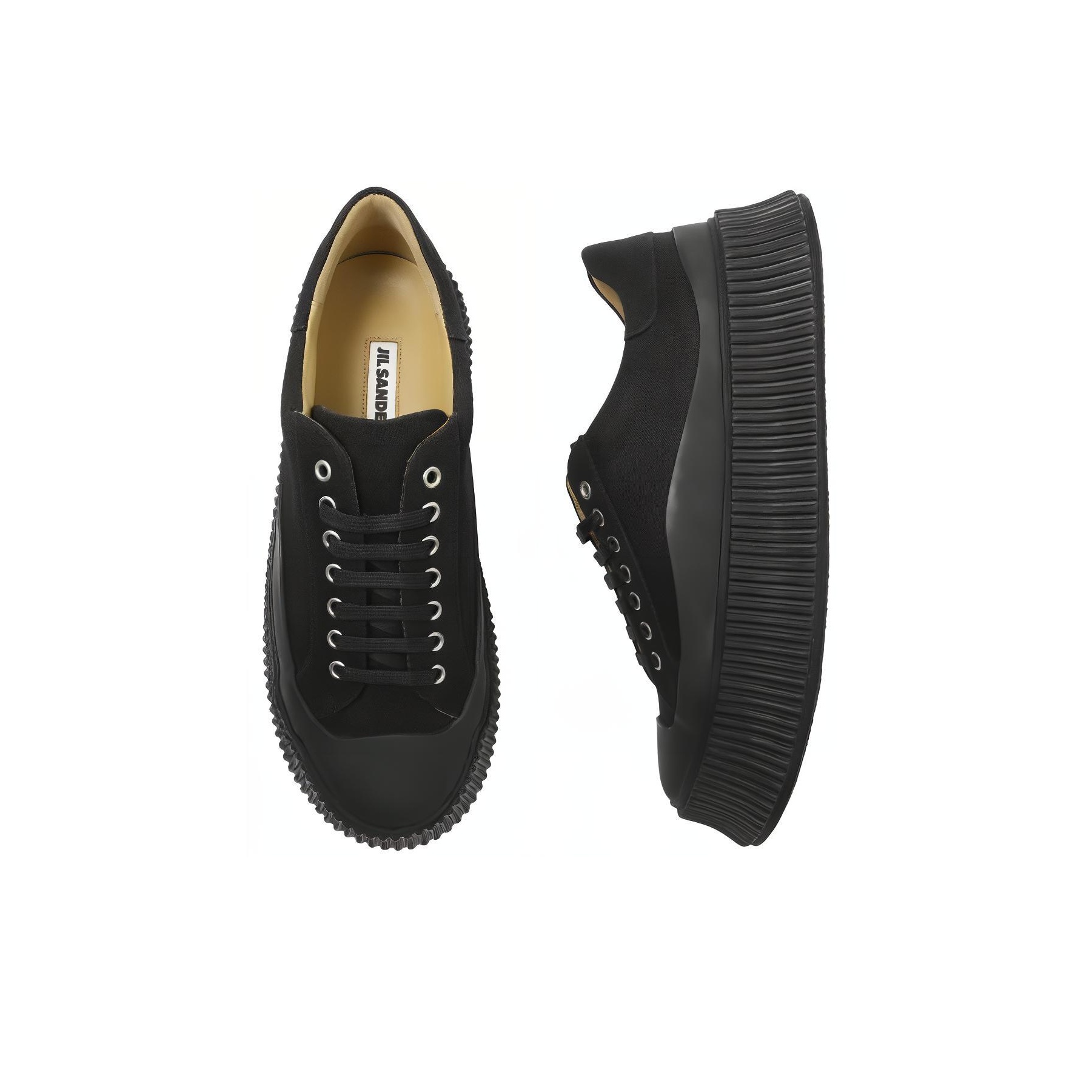 JIL SANDER Low-top Lace-up Sneakers - POIZON