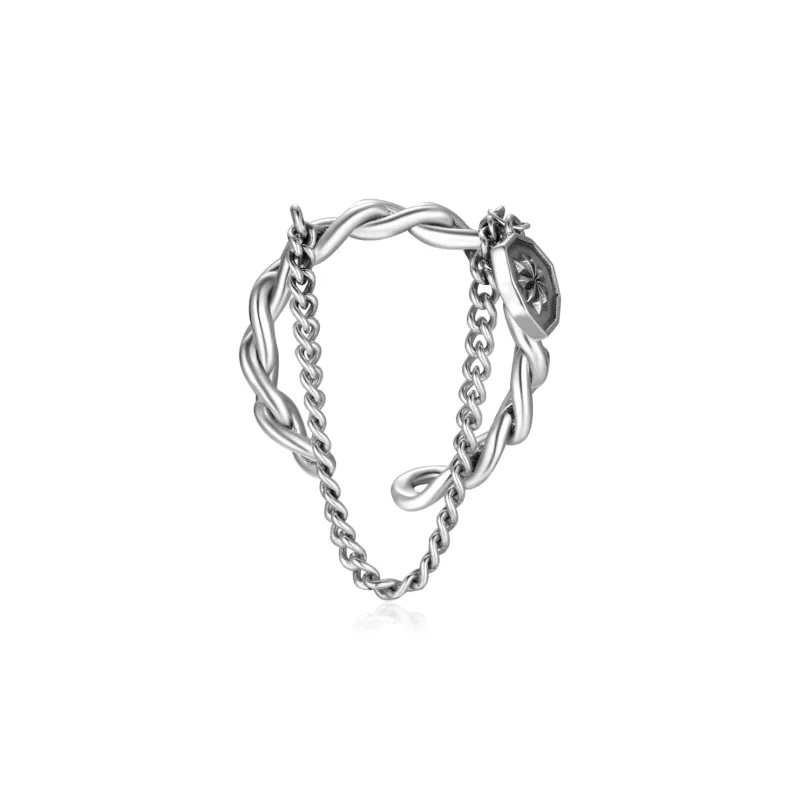 Ah Bo Ci De 925 Sterling Silver Rings Unisex-1