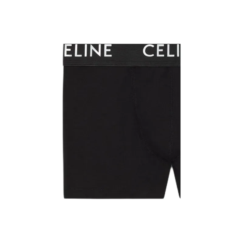 CELINE Cotton Boxers Black-4