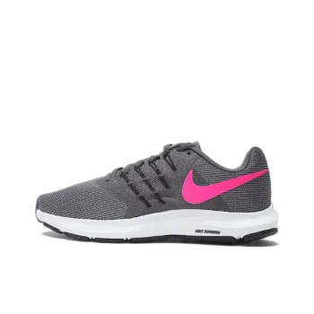 Nike Wear-Resistant Low-Top Casual Running Shoes Women's Dark Gray Pink