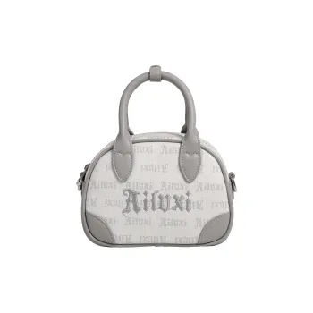 AILUXI Artificial Leather With Synthetic Leather Handbag Shoulder Bag Crossbody Bag Regular Women's Star Moon Gray