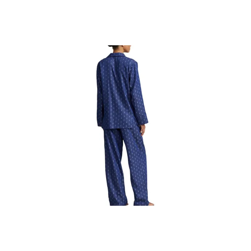 Polo Ralph Lauren SS24 Pajama Set Women's Dark Blue-1