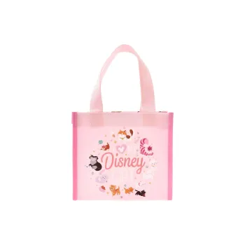 Disney Polypropylene Tote Bag Shopping Bag Handbag Small Size Women's Pink