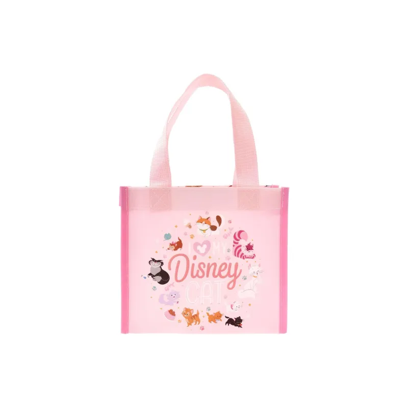 Disney Polypropylene Tote Bag Shopping Bag Handbag Small Size Women's Pink-0