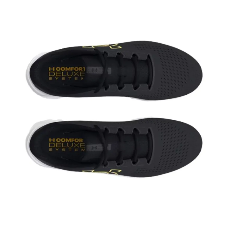 Under Armour Charged Pursuit 3 Slip Resistant Low Top Running Shoes Men's Black-3