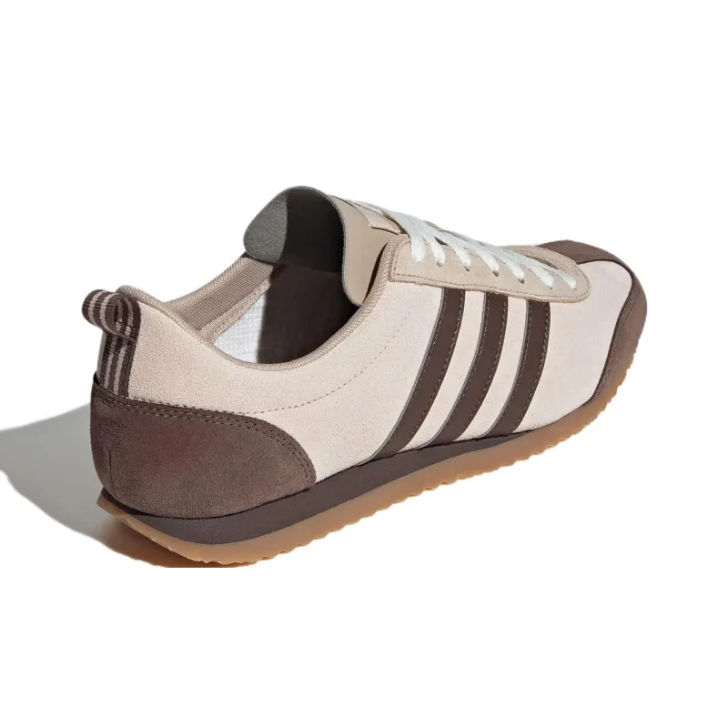 Adidas VS JOG 2.0 Slip Resistant Low Top Casual Shoes Unisex Gray Brown-2
