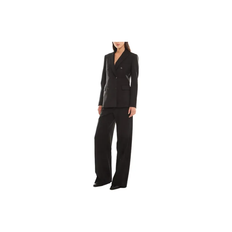 PAROSH FW24 Business Suit Coat Women's Black-3