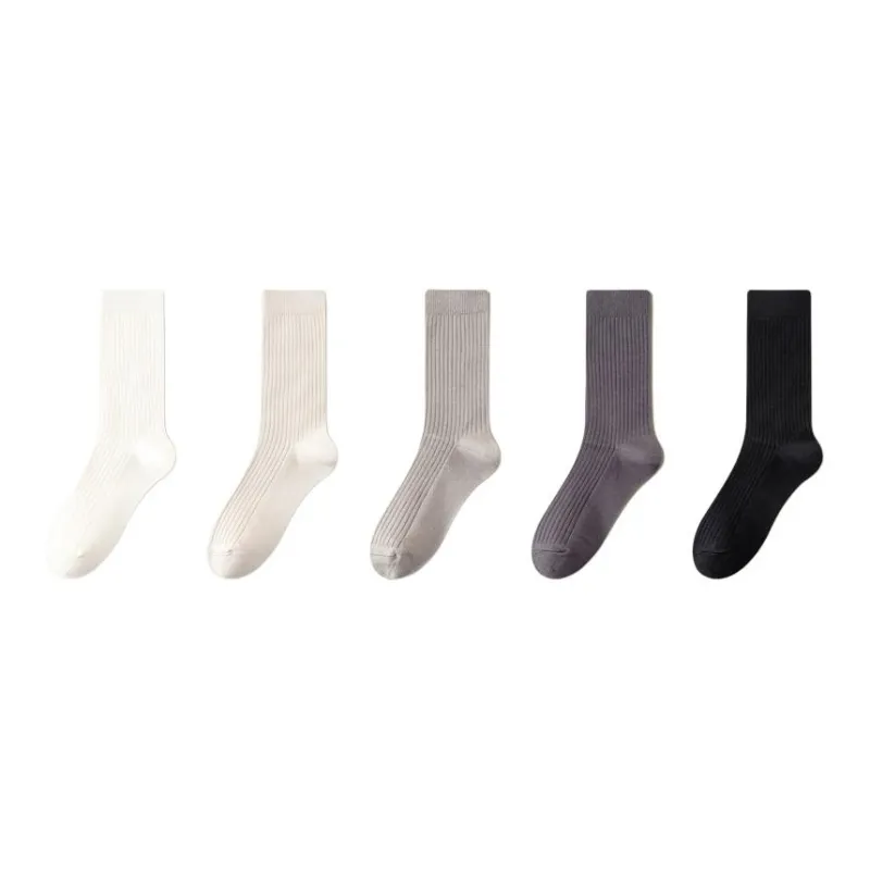 MIIOW Mid Calf Socks Women's Combo Set-8