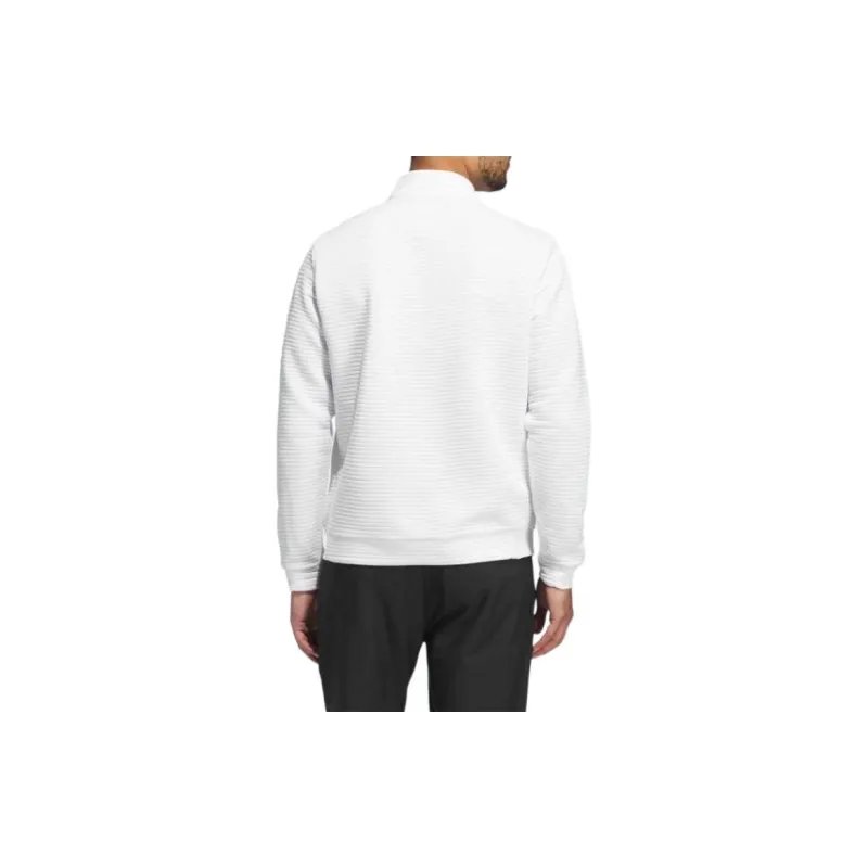 Adidas Free Shipping With AdiClub Ultimate365 Dwr Textured Quarter Zip Pullover-2