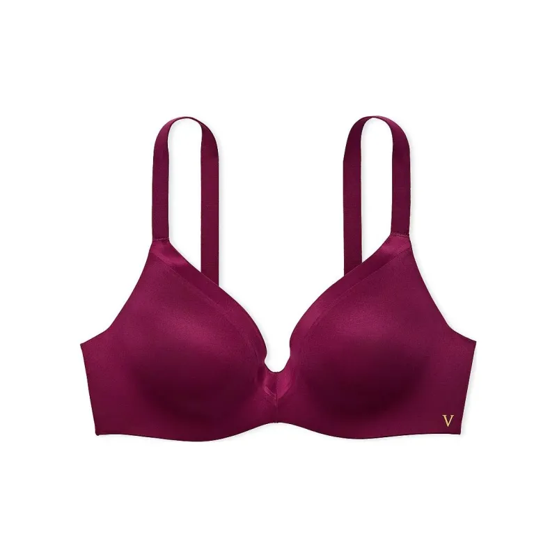 Victoria's Secret Infinity Flex Wireless Perfect Shape Bra / Plum Rouge Bra Women's Fuchsia-0