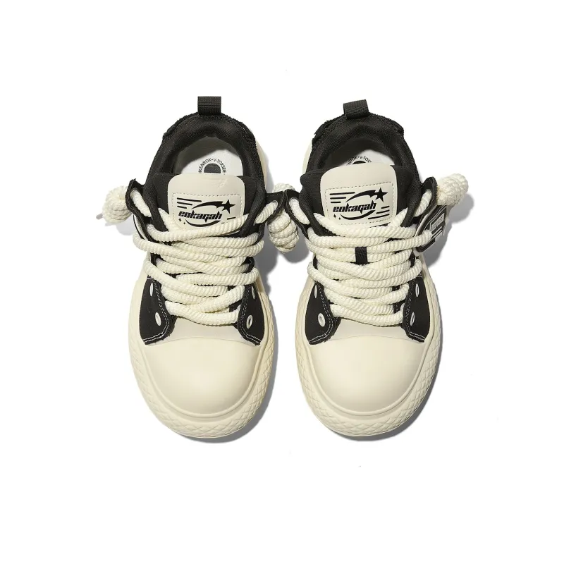 REPUSEN Skateboard Shoes Men Low Top Black/Beige-2