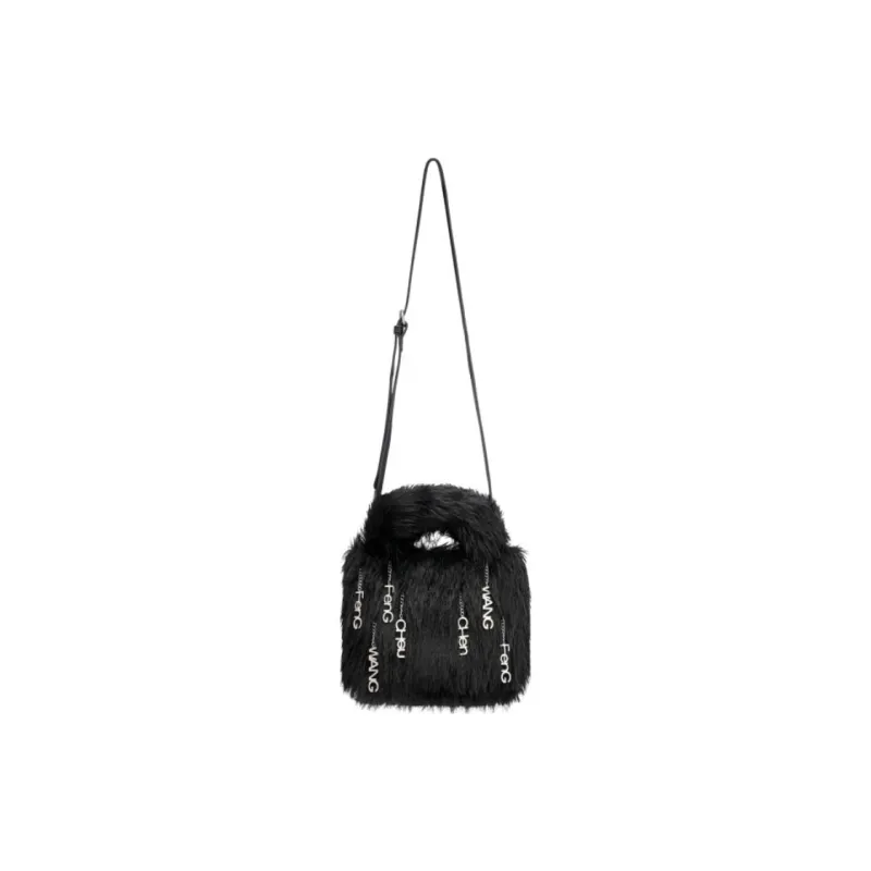 Feng Chen Wang Polyester Shoulder Bag, Crossbody Bag Regular Unisex Green-2
