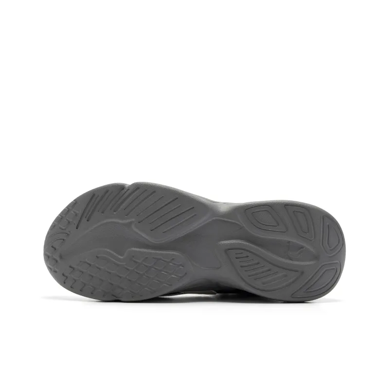 QIAODAN Warm Cushioning Height Increasing Wear-Resistant Breathable Slip-Resistant High-Top Casual Shoes Women's Gray-4