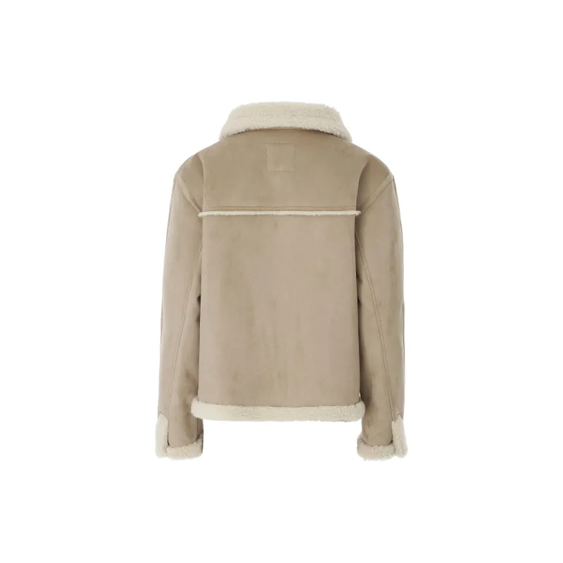 Lee Jackets & Coats Women's Beige-1
