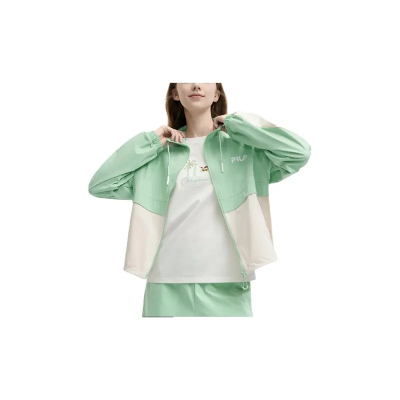 FILA Jacket Women's Turquoise Smoke Green-2