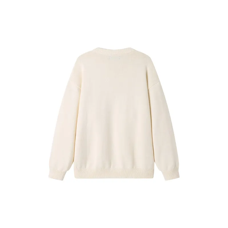 DANGEROUSPEOPLE Sweater Unisex Ecru-1