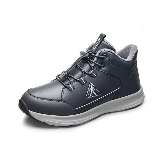 ZULIZ Cushioned Abrasion Resistant Slip Resistant Mid Top Fleece Lined Boots Unisex-2