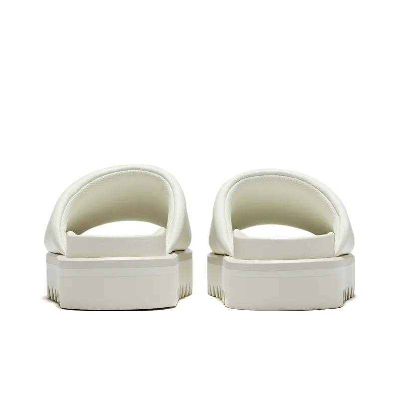 Palladium Slip Resistant Slide Slippers Women's White-3