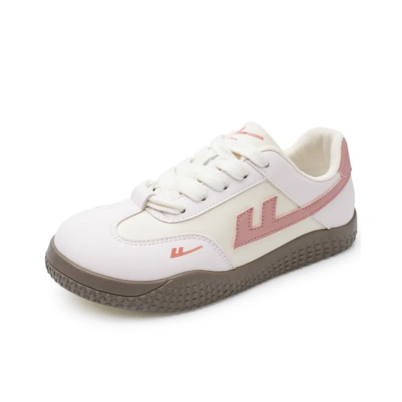 Warrior De Training Shoes Lightweight Low Top Casual Shoes Women's Pink Beige Rose Red 1.0-1