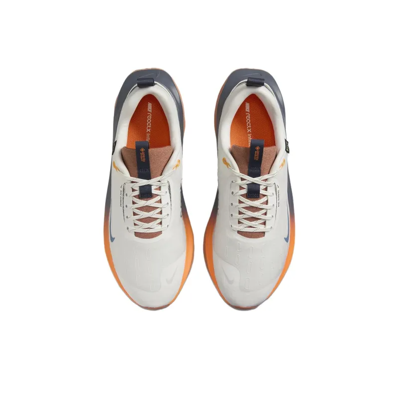 Nike InfinityRN 4 Slip Resistant Water Resistant Low Top Running Shoes Men's White Orange-2